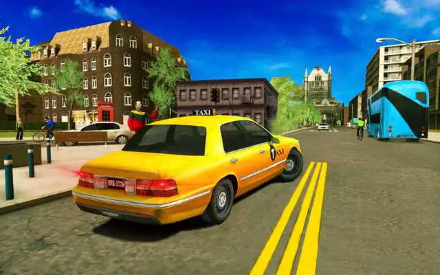 Play City Tourist Taxi Car Parking