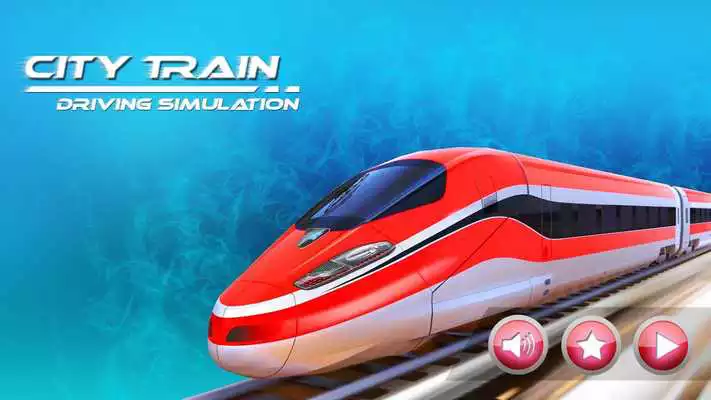 Play City Train Driving Simulation