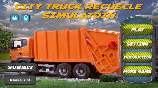 Play City Truck Recycle Simulation  and enjoy City Truck Recycle Simulation with UptoPlay