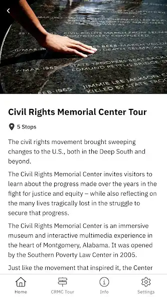 Play Civil Rights Memorial Center as an online game Civil Rights Memorial Center with UptoPlay