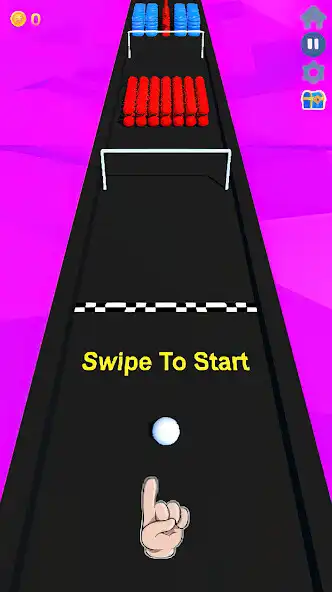 Play Clashing Balls: Runner Game as an online game Clashing Balls: Runner Game with UptoPlay