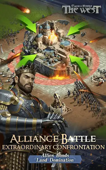 Play Clash of Kings:The West  and enjoy Clash of Kings:The West with UptoPlay