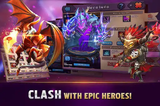 Play Clash of Lords 2: Guild Castle as an online game Clash of Lords 2: Guild Castle with UptoPlay