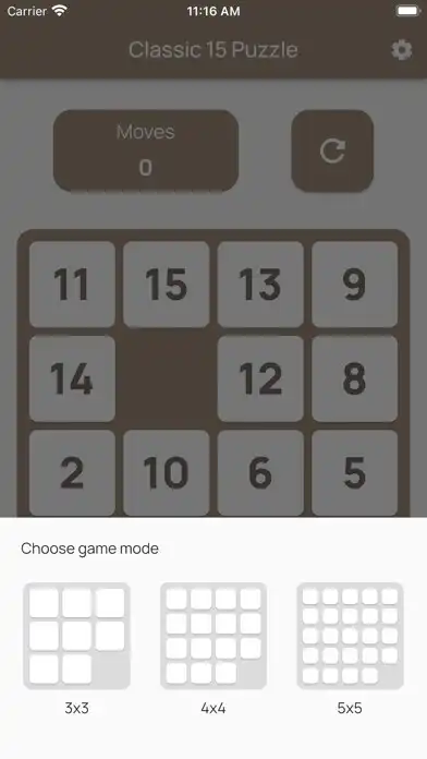 Play Classic 15 Puzzle:Number Game  and enjoy Classic 15 Puzzle:Number Game with UptoPlay