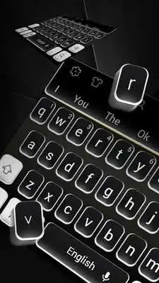 Play Classic Black White Keyboard Theme