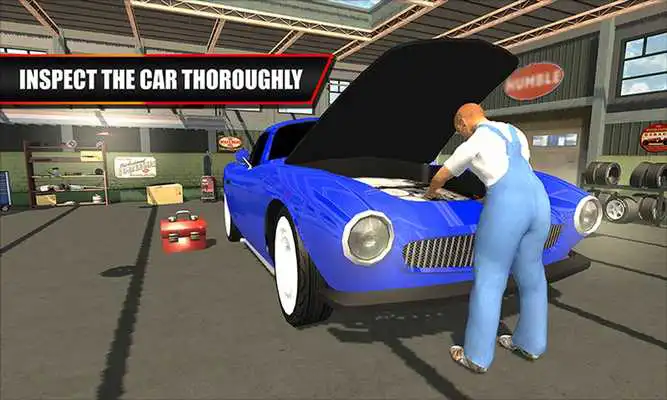 Play Classic Car Mechanic Garage