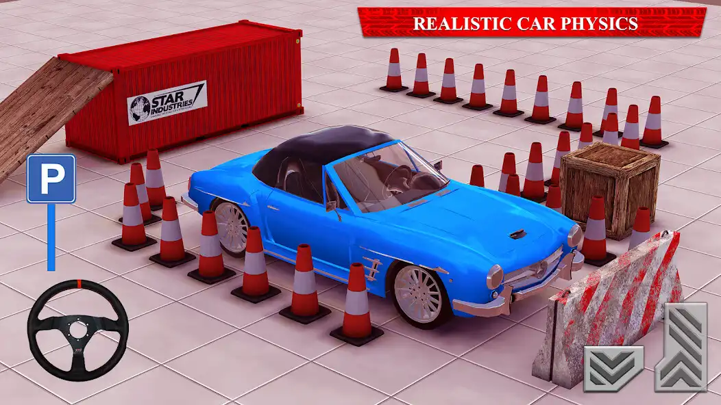 Play Classic Car Parking: Driver as an online game Classic Car Parking: Driver with UptoPlay