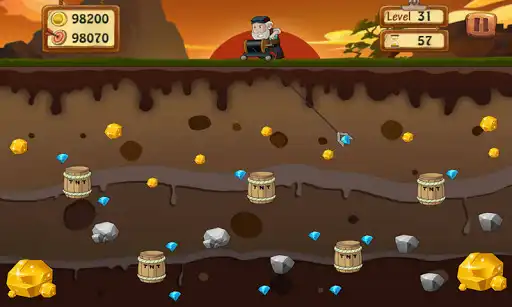 Play Classic Gold Miner as an online game Classic Gold Miner with UptoPlay