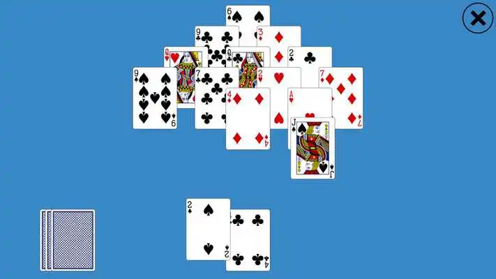 Play Classic Pyramid Solitaire