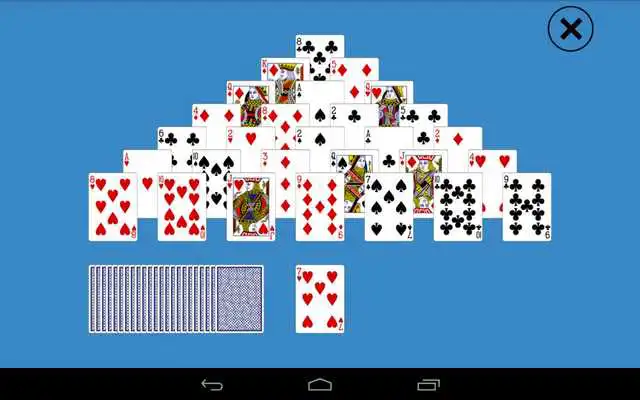 Play Classic Pyramid Solitaire