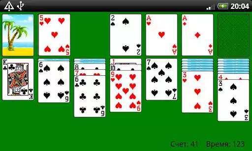 Play classic Solitaire  and enjoy classic Solitaire with UptoPlay