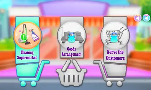 Play Cleaning and arranging a supermarket game  and enjoy Cleaning and arranging a supermarket game with UptoPlay