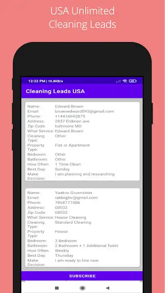 Play Cleaning Leads USA - Clean Job as an online game Cleaning Leads USA - Clean Job with UptoPlay