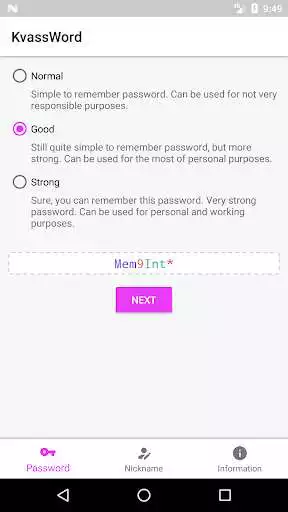 Play Clever password generator