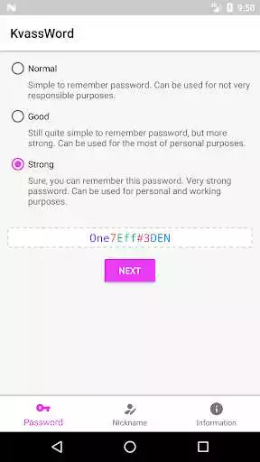 Play Clever password generator