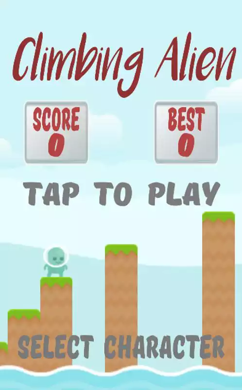 Play Climbing Alien