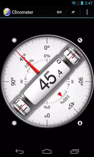 Play Clinometer-Bubble Level as an online game Clinometer-Bubble Level with UptoPlay