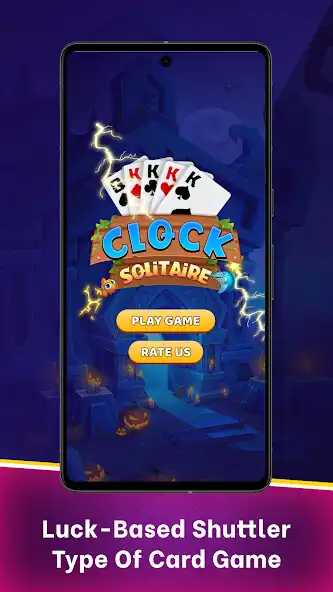 Play Clock Solitaire - Card Game as an online game Clock Solitaire - Card Game with UptoPlay