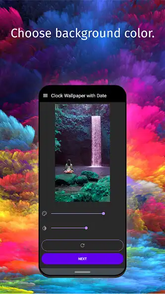 Play Clock Wallpaper with Date as an online game Clock Wallpaper with Date with UptoPlay