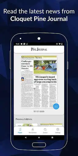 Cloquet Pine Journal E-paper online game with UptoPlay