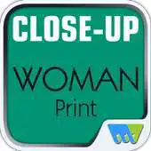 Free play online Close-Up Woman print APK