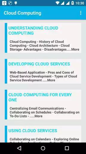 Play Cloud Computing Notes  and enjoy Cloud Computing Notes with UptoPlay