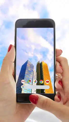 Play Clouds Movement In City Live Video Wallpaper  and enjoy Clouds Movement In City Live Video Wallpaper with UptoPlay