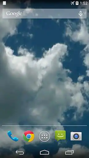 Play Clouds Video Live Wallpaper