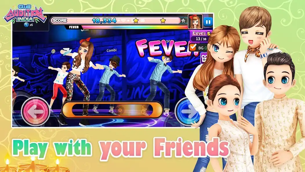 Play Club Audition M India as an online game Club Audition M India with UptoPlay