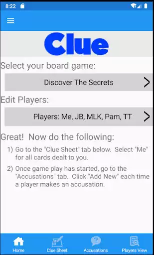 Play Clue Solver  and enjoy Clue Solver with UptoPlay