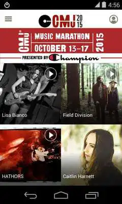 Play CMJ Music Marathon 2015