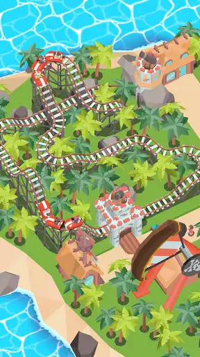 Play Coaster Builder: Roller Coaster 3D Puzzle Game  and enjoy Coaster Builder: Roller Coaster 3D Puzzle Game with UptoPlay