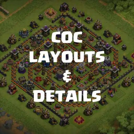 Play COC : Base Layout or map with link APK