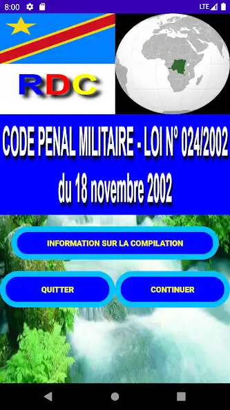 Play CODE PENAL MILITAIRE RDC  and enjoy CODE PENAL MILITAIRE RDC with UptoPlay