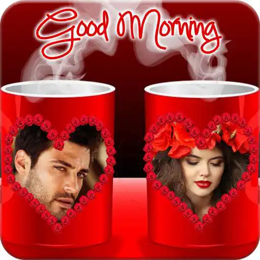 Free play online Coffee Cup Dual Photo Frames APK