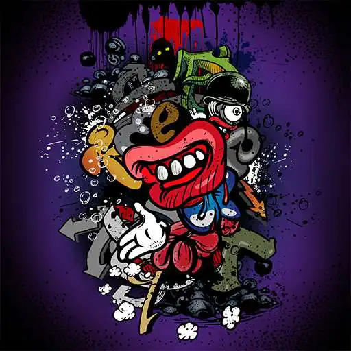 Play COGUL HD/4K Wallpaper - Colorful Monster Graffiti APK