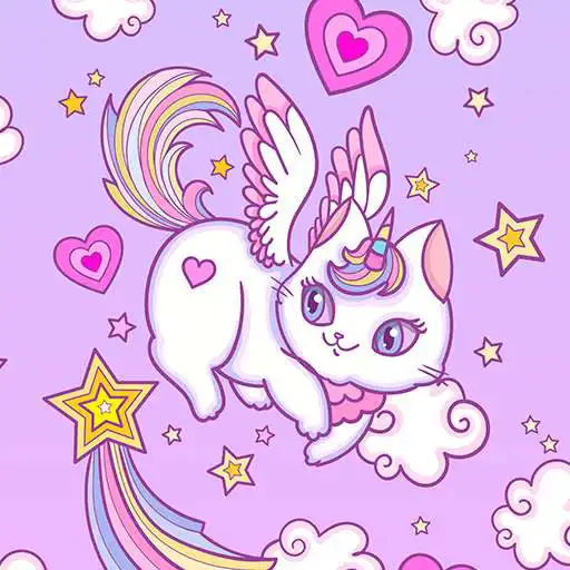 Play COGUL HD/4K Wallpaper - Cute Unicorn Cat APK