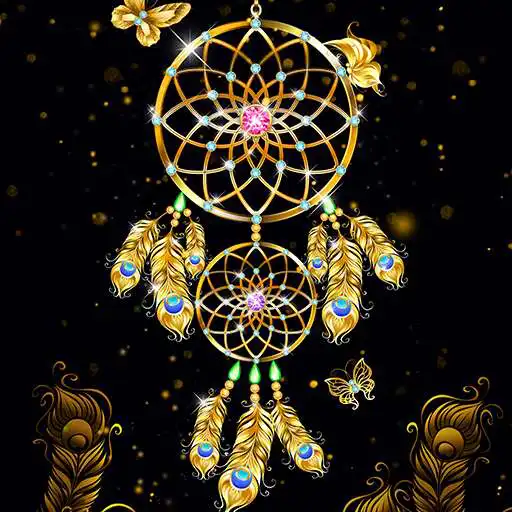 Play COGUL HD/4K Wallpaper - Golden Jewel Dreamcatcher APK