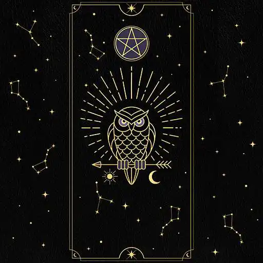 Play COGUL HD/4K Wallpaper - Gold Owl Tarot APK