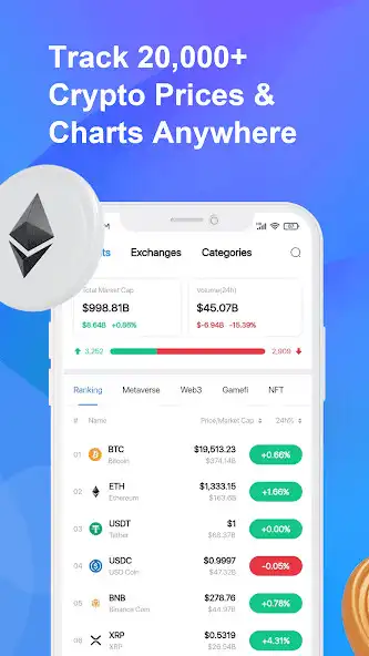 Play CoinCarp: Crypto Price Tracker as an online game CoinCarp: Crypto Price Tracker with UptoPlay