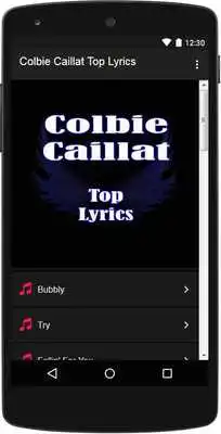 Play Colbie Caillat Top Lyrics