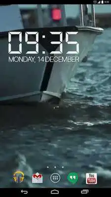 Play Cold Sea Waves Live Wallpaper