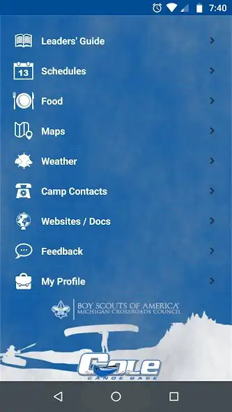 Play Cole Canoe Base Camp App  and enjoy Cole Canoe Base Camp App with UptoPlay