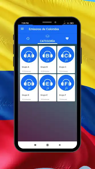 Play Colombia Emisoras en Vivo as an online game Colombia Emisoras en Vivo with UptoPlay