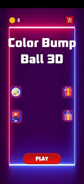 Play Color Bump Ball 3D as an online game Color Bump Ball 3D with UptoPlay