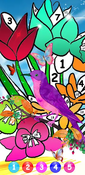 Play Color By Number Coloring Fun  and enjoy Color By Number Coloring Fun with UptoPlay