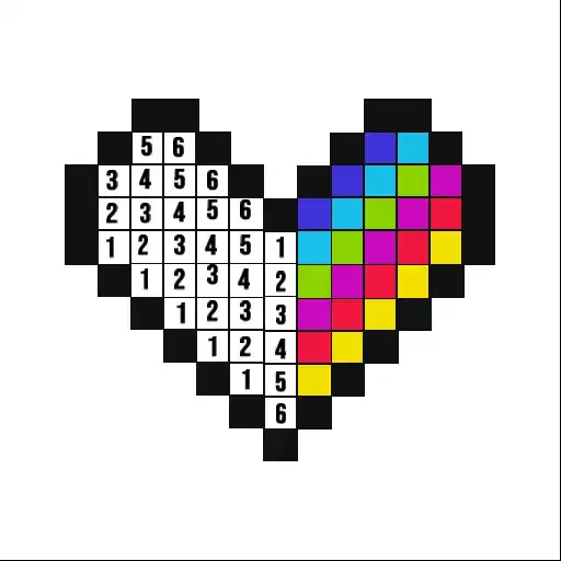 Play Color By Number Pixel Art Game APK