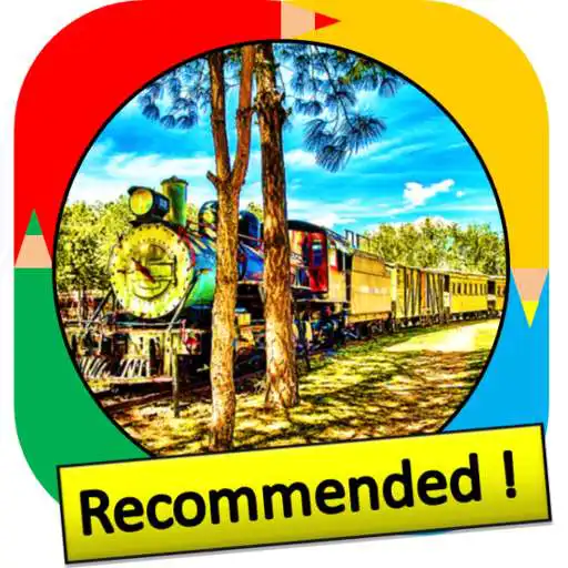 Play Color by Number - railway - Pixel Art APK