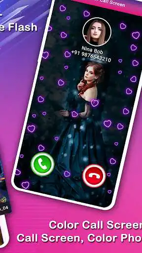 Play Color Call Screen - Call Screen, Color Phone Flash as an online game Color Call Screen - Call Screen, Color Phone Flash with UptoPlay