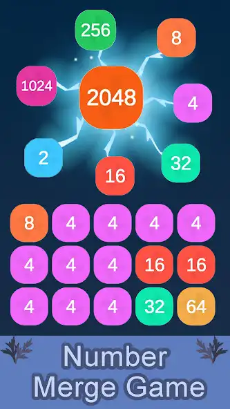 Play Colorful 2048 Merge  and enjoy Colorful 2048 Merge with UptoPlay